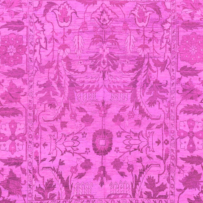 Machine Washable Oriental Pink Traditional Rug, wshabs1721pnk
