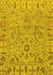 Oriental Yellow Traditional Rug, abs1721yw