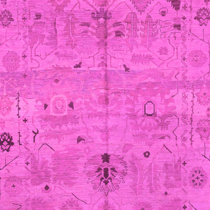 Machine Washable Oriental Pink Traditional Rug, wshabs1722pnk