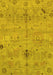 Oriental Yellow Traditional Rug, abs1722yw