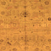 Square Oriental Orange Traditional Rug, abs1722org