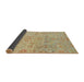 Sideview of Abstract Bronze Brown Oriental Rug, abs1723