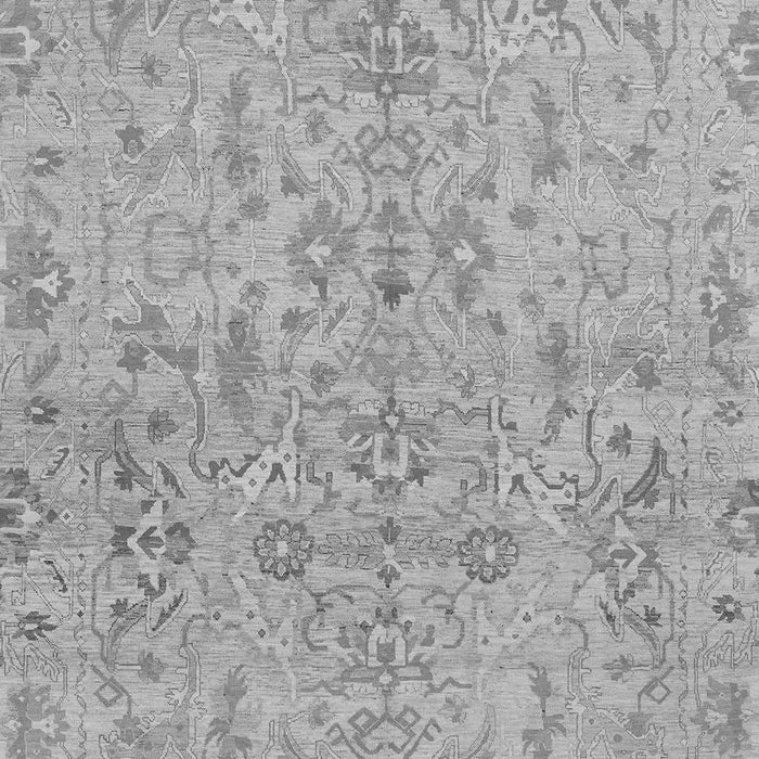 Machine Washable Oriental Gray Traditional Rug, wshabs1723gry