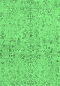 Oriental Emerald Green Traditional Rug, abs1723emgrn