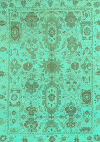 Oriental Turquoise Traditional Rug, abs1724turq