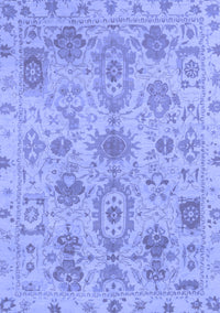 Oriental Blue Traditional Rug, abs1724blu