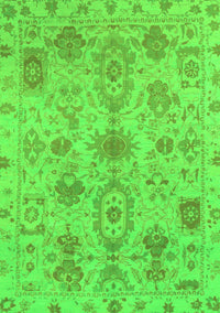 Oriental Green Traditional Rug, abs1724grn