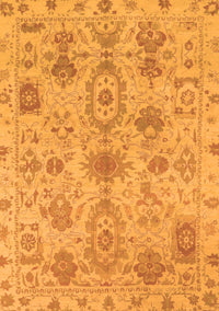 Oriental Orange Traditional Rug, abs1724org