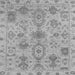 Square Machine Washable Oriental Gray Traditional Rug, wshabs1724gry