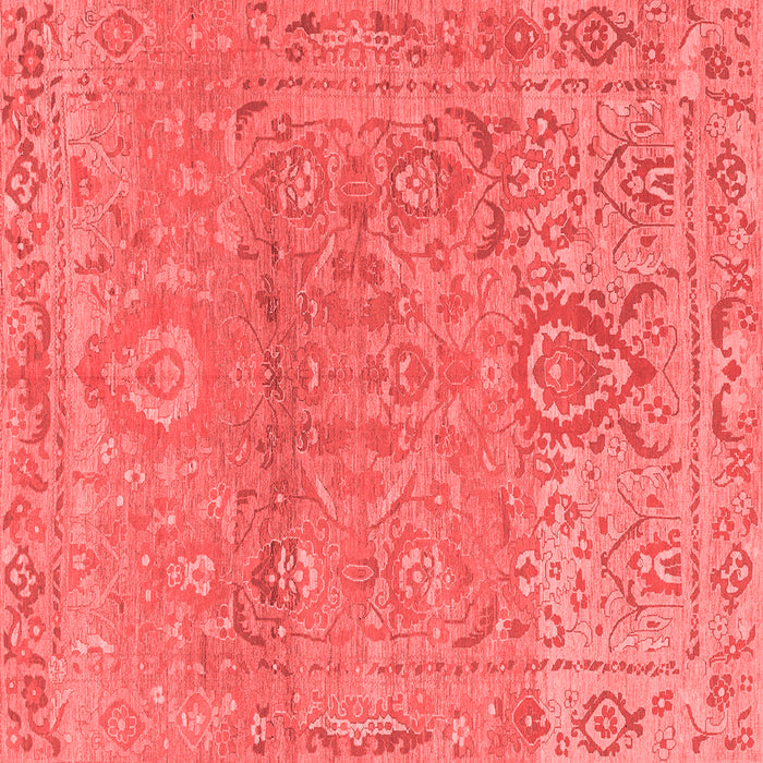 Machine Washable Oriental Red Traditional Rug, wshabs1725red