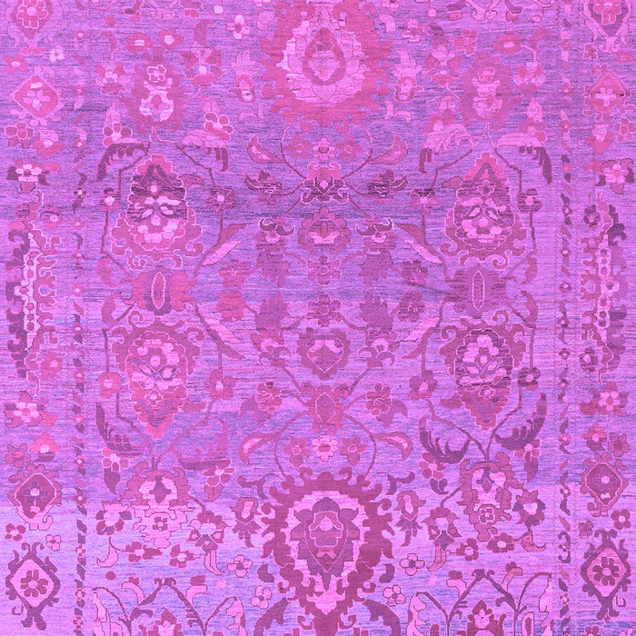 Machine Washable Oriental Purple Traditional Area Rugs, wshabs1725pur
