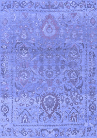 Oriental Blue Traditional Rug, abs1725blu