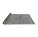 Sideview of Oriental Gray Traditional Rug, abs1725gry