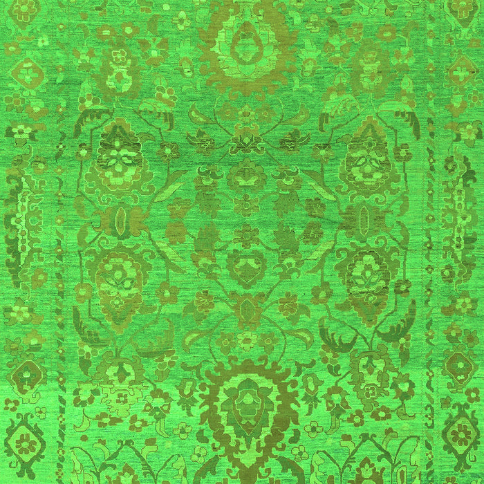 Oriental Green Traditional Rug, abs1725grn