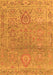 Oriental Orange Traditional Rug, abs1725org