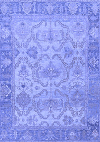 Oriental Blue Traditional Rug, abs1726blu