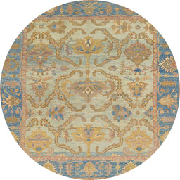 Round Machine Washable Abstract Dark Almond Brown Rug, wshabs1726