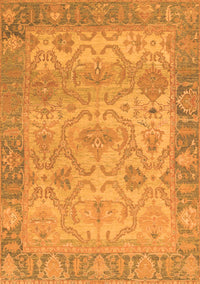 Oriental Orange Traditional Rug, abs1726org