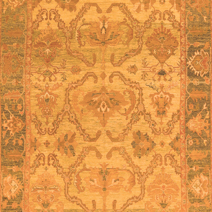Oriental Orange Traditional Rug, abs1726org