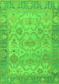 Oriental Green Traditional Rug, abs1726grn