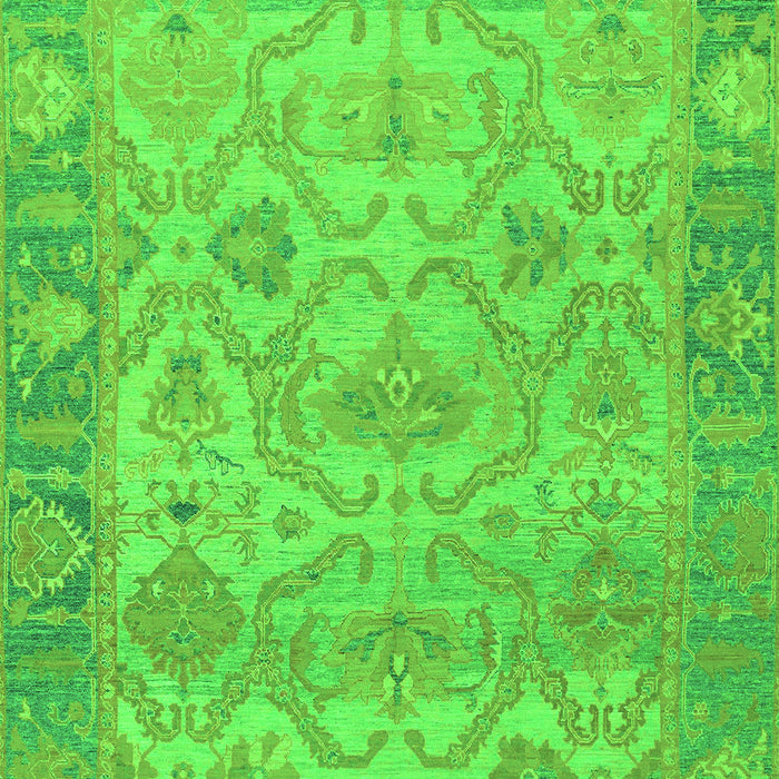 Oriental Green Traditional Rug, abs1726grn