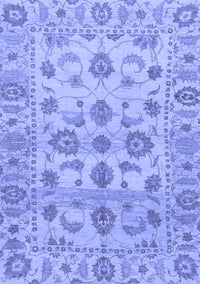 Oriental Blue Traditional Rug, abs1727blu