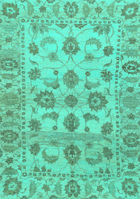 Oriental Turquoise Traditional Rug, abs1727turq