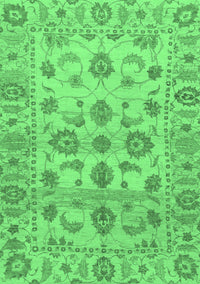 Oriental Emerald Green Traditional Rug, abs1727emgrn