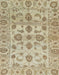 Abstract Brown Oriental Rug, abs1727