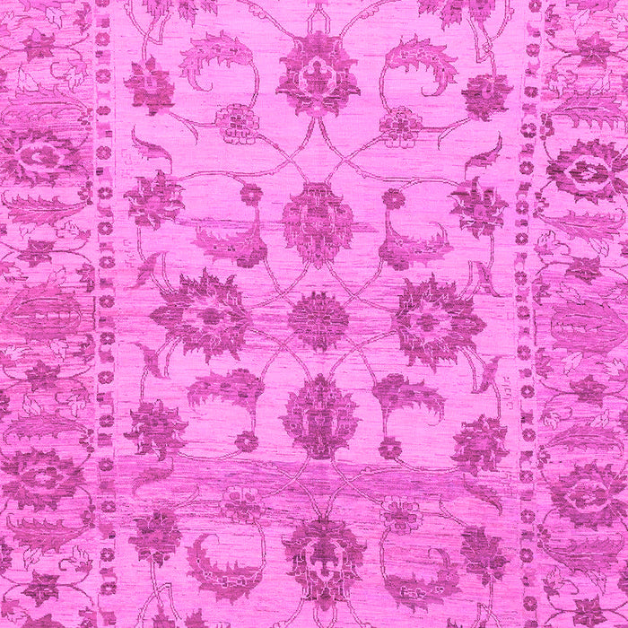 Machine Washable Oriental Pink Traditional Rug, wshabs1727pnk