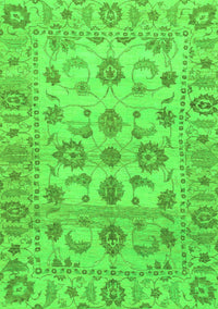 Oriental Green Traditional Rug, abs1727grn