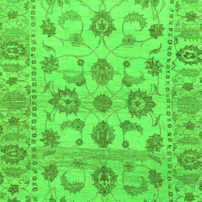 Oriental Green Traditional Rug, abs1727grn