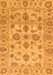 Machine Washable Oriental Orange Traditional Area Rugs, wshabs1727org