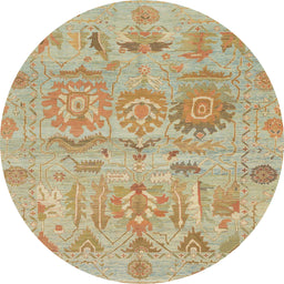 Round Machine Washable Abstract Bronze Brown Rug, wshabs1728