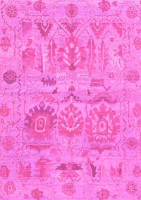 Oriental Pink Traditional Rug, abs1728pnk