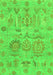 Oriental Green Traditional Rug, abs1728grn