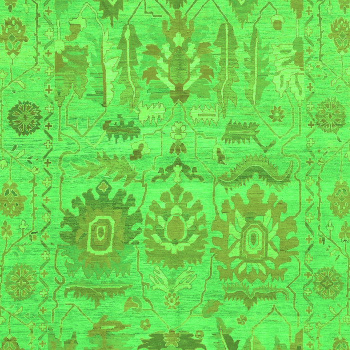 Oriental Green Traditional Rug, abs1728grn