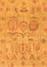 Oriental Orange Traditional Rug, abs1728org