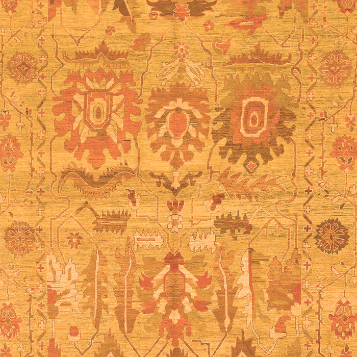 Oriental Orange Traditional Rug, abs1728org