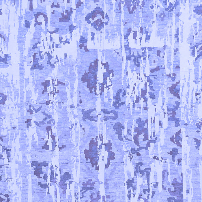 Machine Washable Oriental Blue Traditional Rug, wshabs1729blu