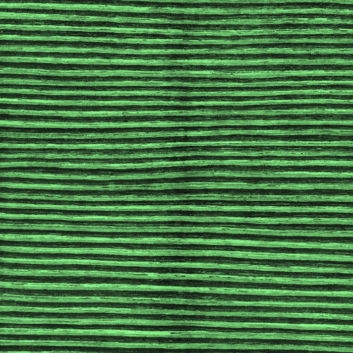 Square Machine Washable Abstract Emerald Green Modern Area Rugs, wshabs172emgrn