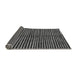 Sideview of Abstract Gray Modern Rug, abs172gry