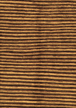 Abstract Brown Modern Rug, abs172brn