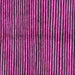 Square Machine Washable Abstract Purple Modern Area Rugs, wshabs172pur