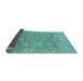 Sideview of Oriental Light Blue Traditional Rug, abs1730lblu