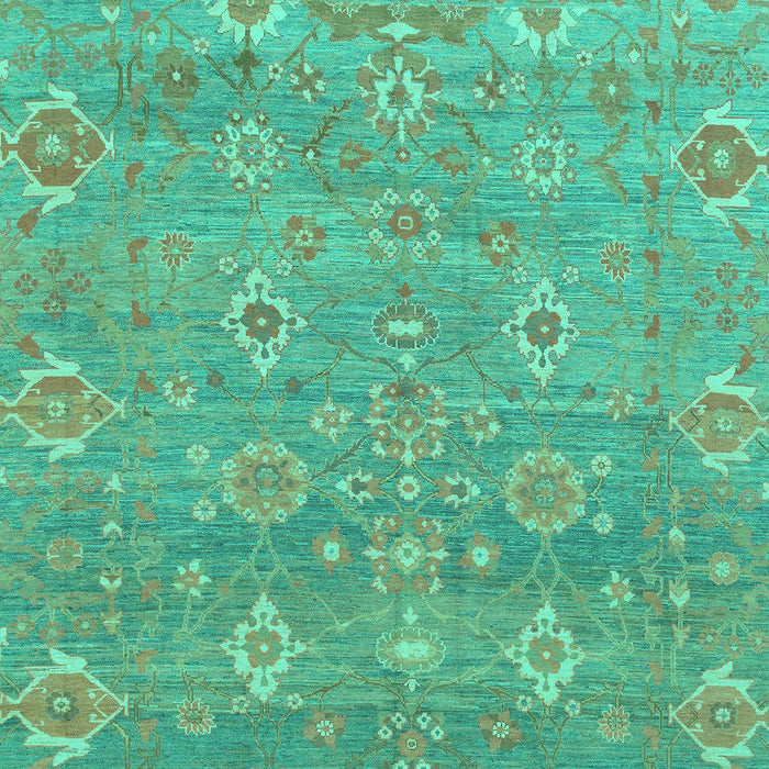 Oriental Turquoise Traditional Rug, abs1730turq