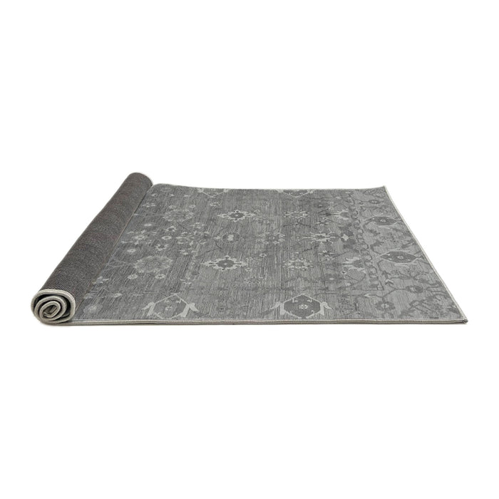Sideview of Oriental Gray Traditional Rug, abs1730gry