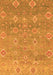 Machine Washable Oriental Orange Traditional Area Rugs, wshabs1730org