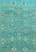 Oriental Light Blue Traditional Rug, abs1730lblu