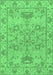 Oriental Emerald Green Traditional Rug, abs1731emgrn